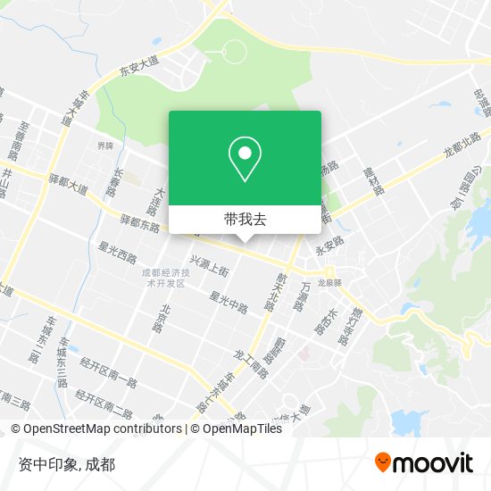 资中印象地图