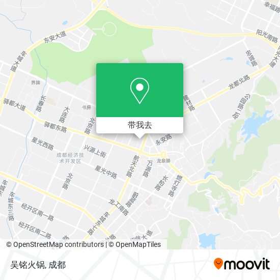吴铭火锅地图