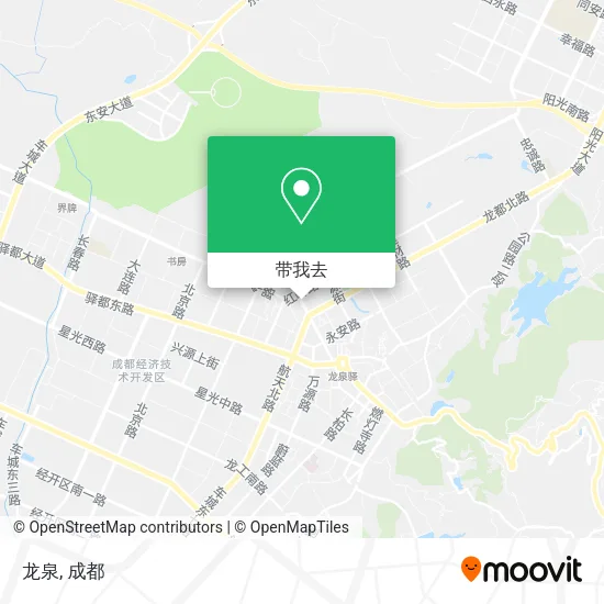 龙泉地图
