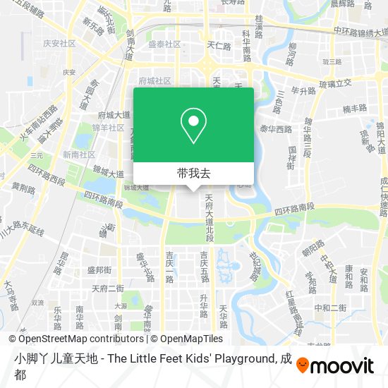 小脚丫儿童天地 - The Little Feet Kids' Playground地图