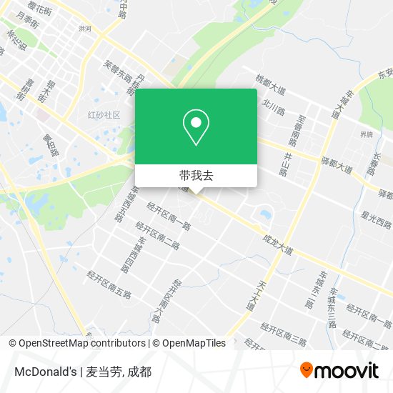 McDonald's | 麦当劳地图