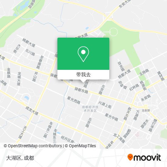 大湖区地图