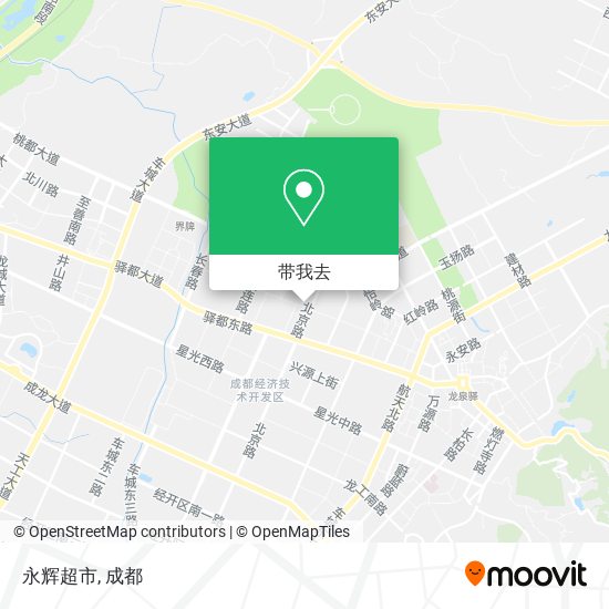 永辉超市地图