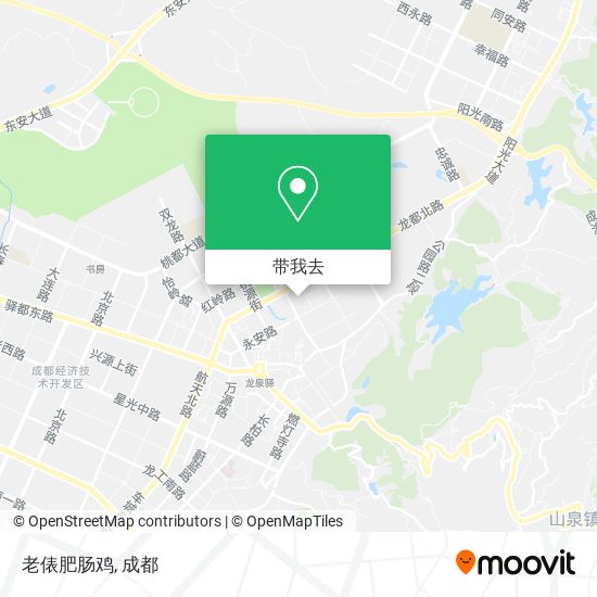 老俵肥肠鸡地图