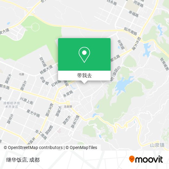 继华饭店地图