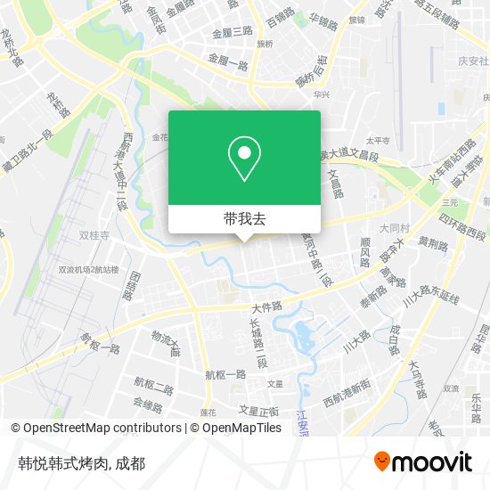 韩悦韩式烤肉地图