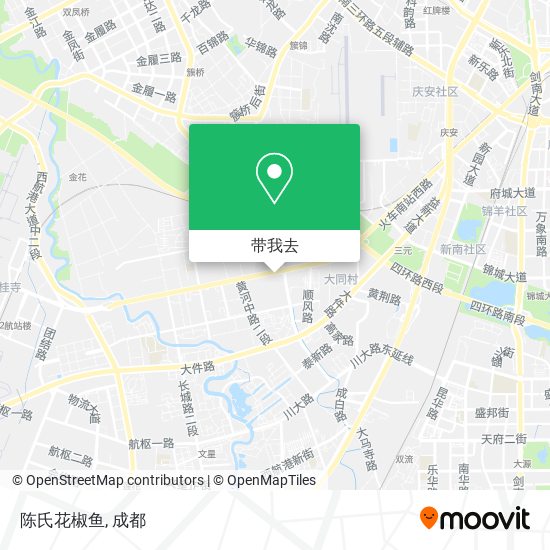 陈氏花椒鱼地图