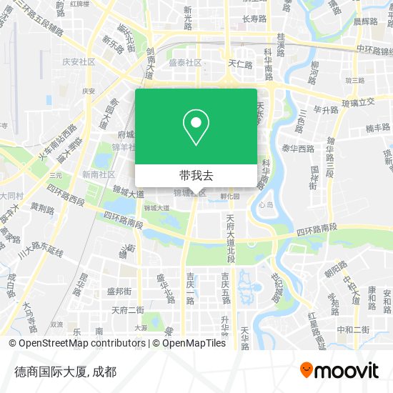 德商国际大厦地图