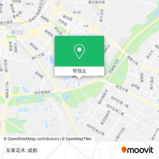 东篱花木地图