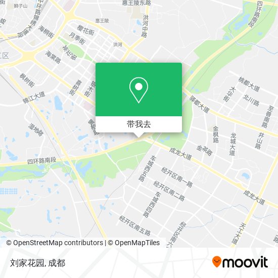 刘家花园地图
