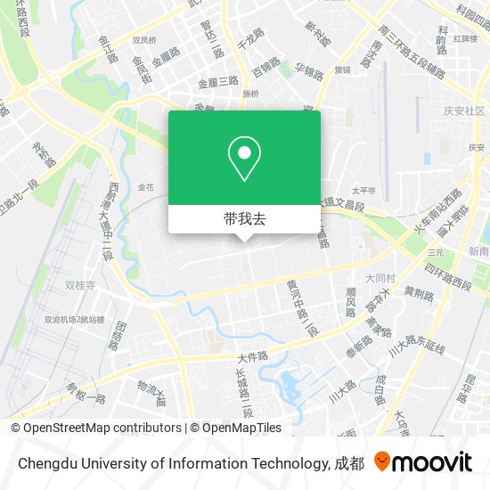 Chengdu University of Information Technology地图