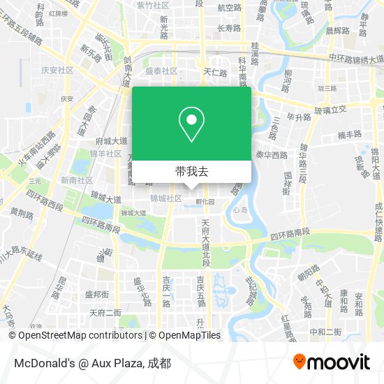 McDonald's @ Aux Plaza地图