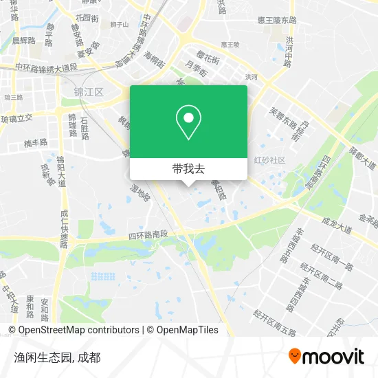 渔闲生态园地图