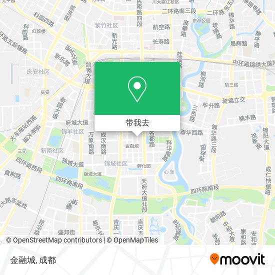 金融城地图