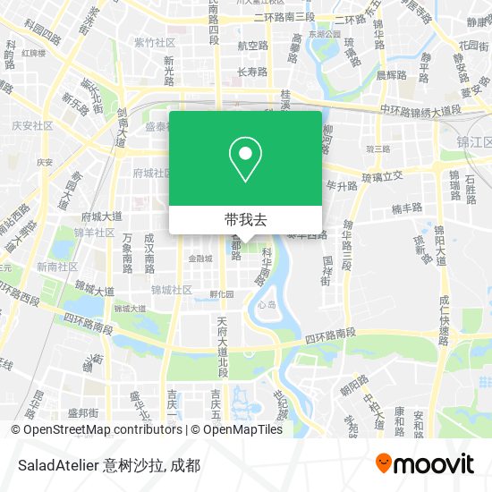 SaladAtelier 意树沙拉地图