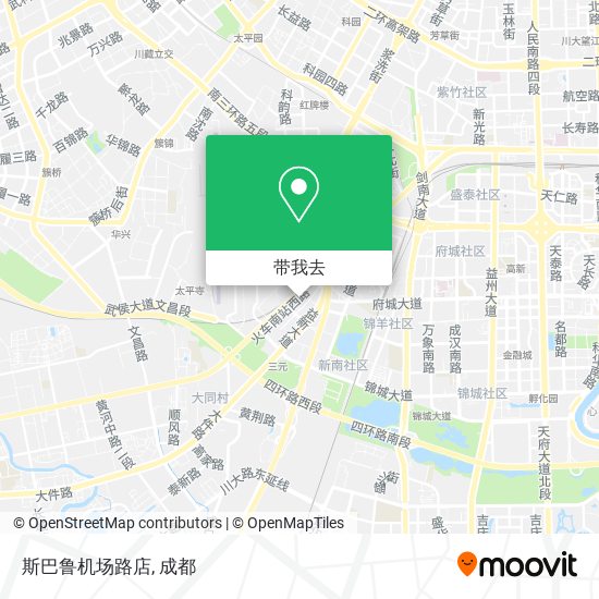 斯巴鲁机场路店地图