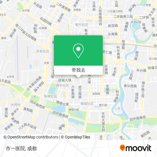 市一医院地图