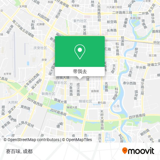赛百味地图