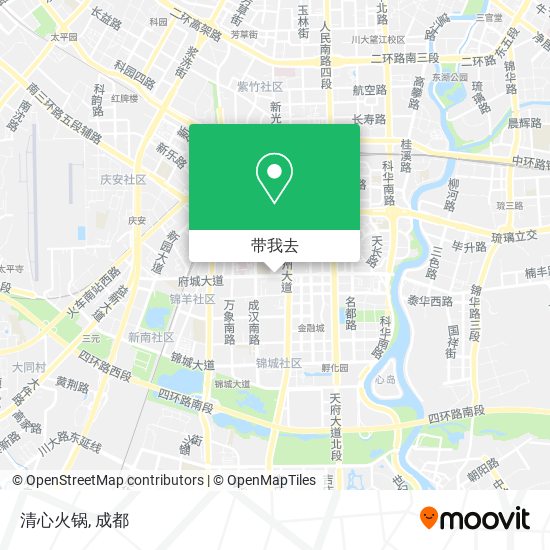 清心火锅地图