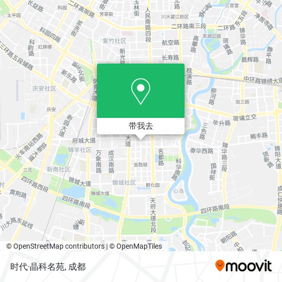 时代·晶科名苑地图