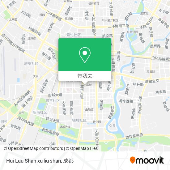 Hui Lau Shan xu liu shan地图