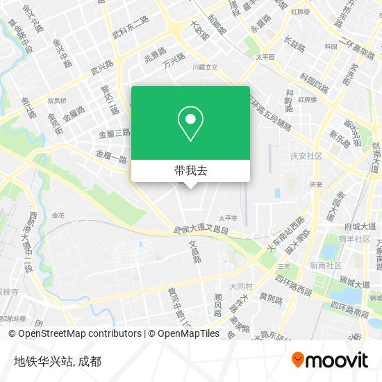 地铁华兴站地图