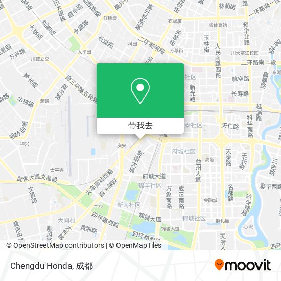 Chengdu Honda地图