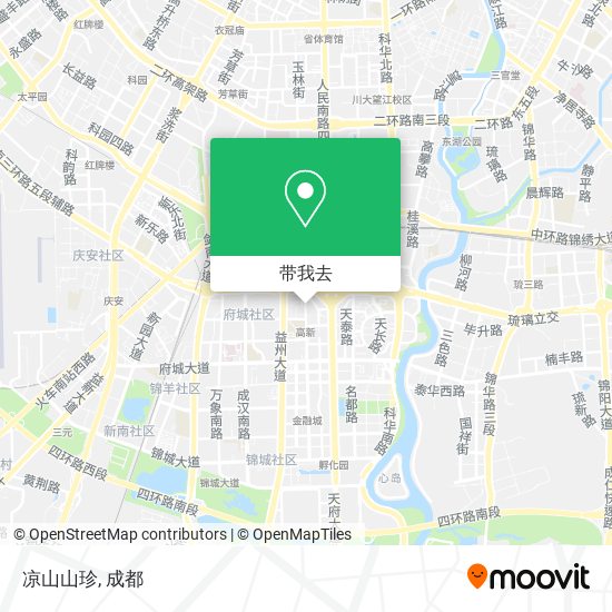凉山山珍地图