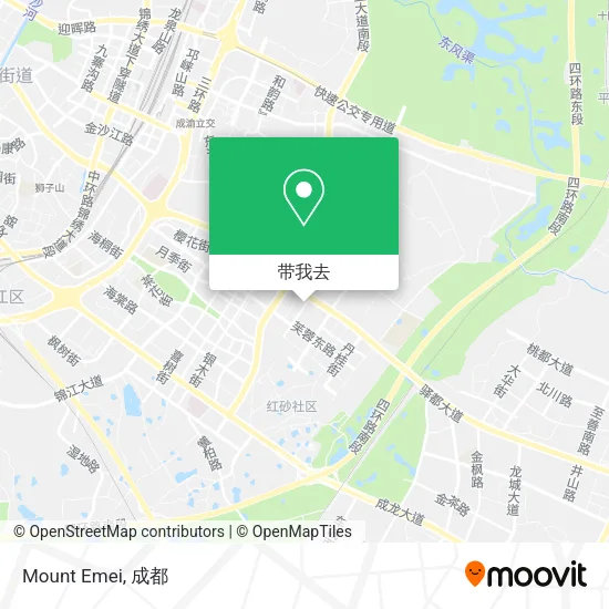 Mount Emei地图