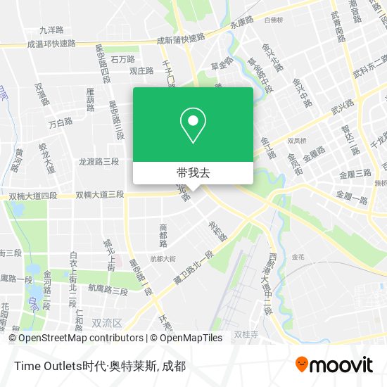 Time Outlets时代·奥特莱斯地图