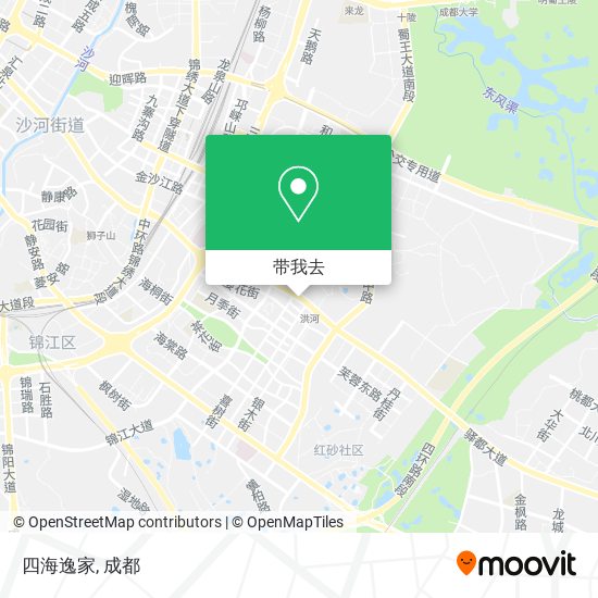 四海逸家地图