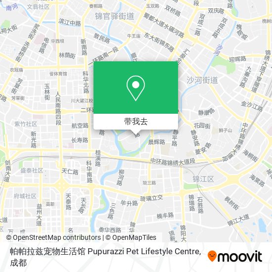 帕帕拉兹宠物生活馆 Pupurazzi Pet Lifestyle Centre地图