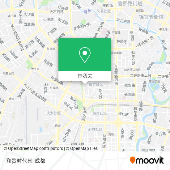 和贵时代巢地图