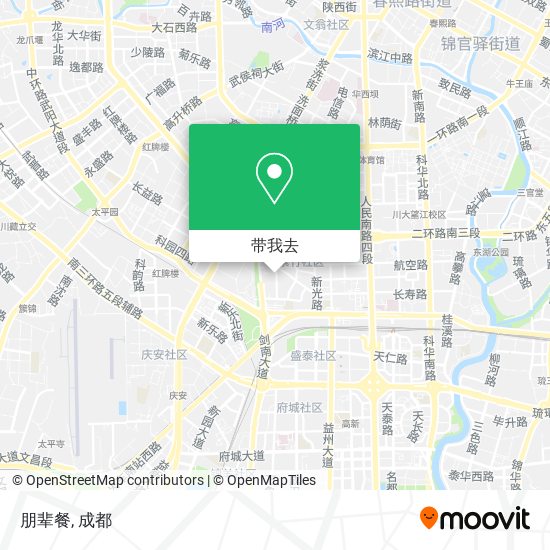 朋辈餐地图
