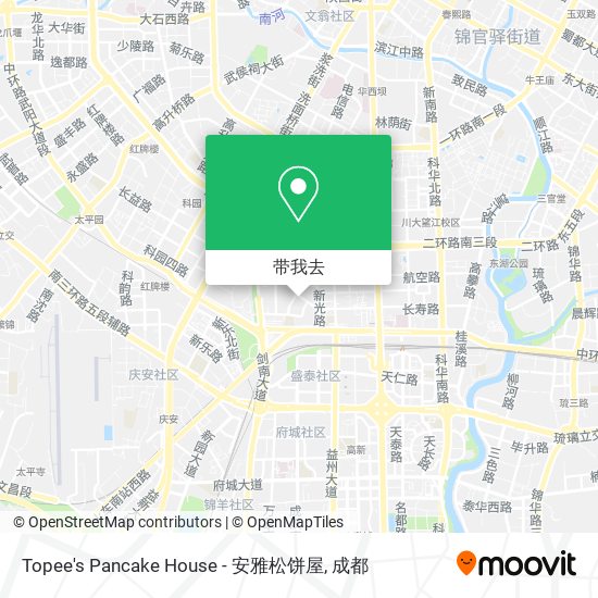 Topee's Pancake House - 安雅松饼屋地图