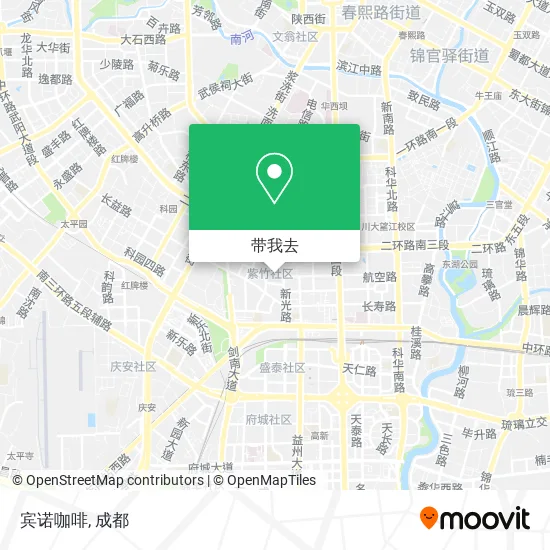 宾诺咖啡地图