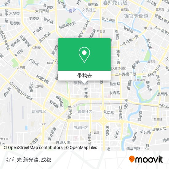 好利来 新光路地图