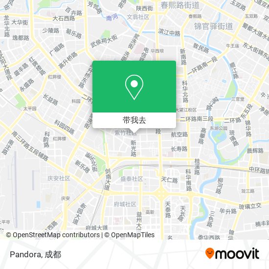 Pandora地图
