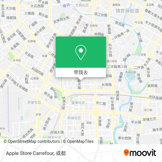 Apple Store Carrefour地图