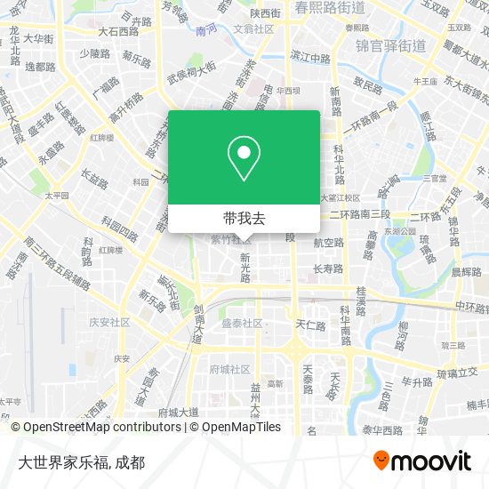 大世界家乐福地图