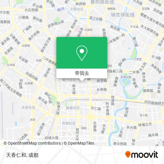 天香仁和地图