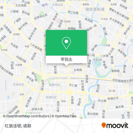 红旗连锁地图