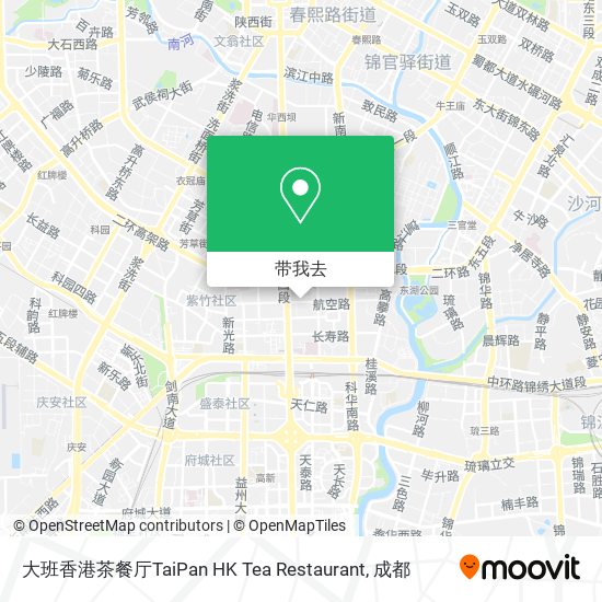 大班香港茶餐厅TaiPan HK Tea Restaurant地图