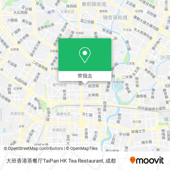 大班香港茶餐厅TaiPan HK Tea Restaurant地图