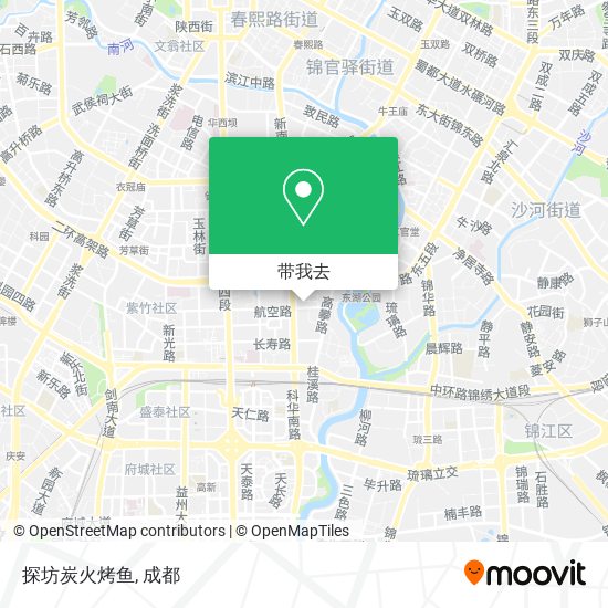探坊炭火烤鱼地图