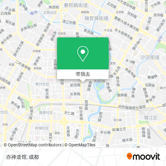 亦禅道馆地图