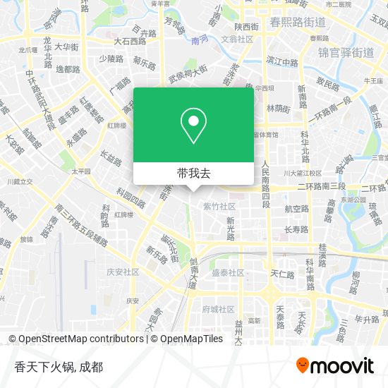 香天下火锅地图
