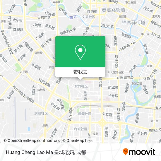 Huang Cheng Lao Ma 皇城老妈地图