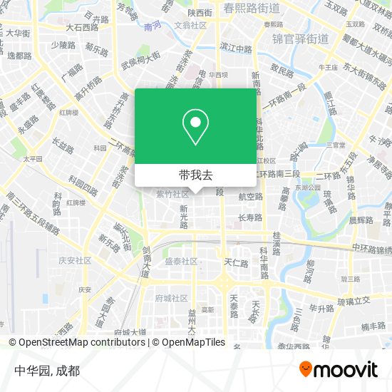 中华园地图