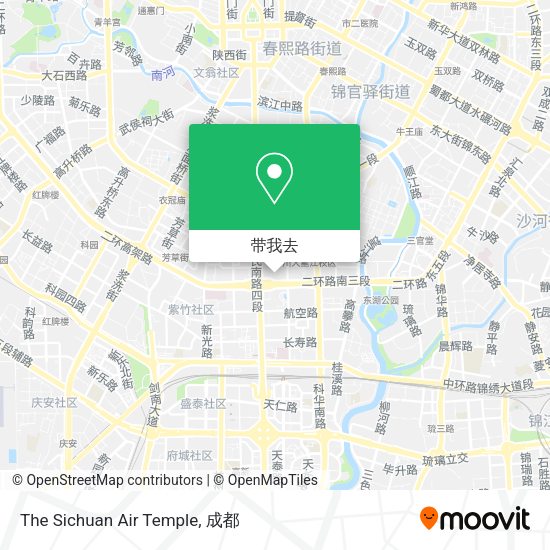 The Sichuan Air Temple地图